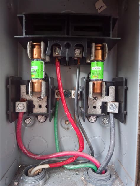 electric ac box with fuses|air conditioner fuse box.